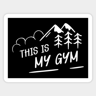 Climbing - This is my gym Sticker